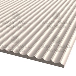 F15-5 Concave Fluted Wall Panel 2.4m x 1.2m