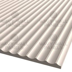 F20-5 Concave Fluted Wall Panel 2.4m x 1.190m