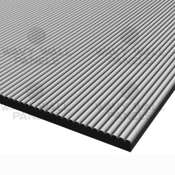 T140 Convex Reeded Wall Panel 2.4m x 1.215m
