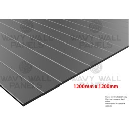 V-Groove Wall Panel 1.2m x 1.2m