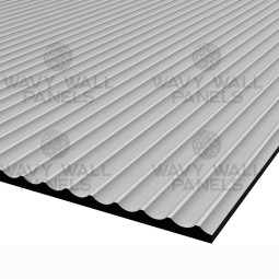F20-5 Concave Fluted Wall Panel 2.4m x 1.190m