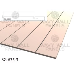 150mm Slotted Wall Panel 2.4m x 1.2m