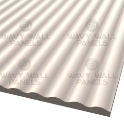 WS2515 Large Wave Reed Wall Panel 