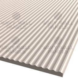 F10-5 Concave Fluted Wall Panel 2.4m x 1.2m